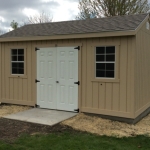 Pleasant Praire WI 10x16 gable delivered on a slab